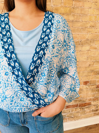 Ruth Crossover Blouse