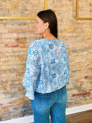 Ruth Crossover Blouse