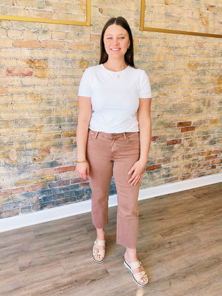 Sabrina MD Crop Straight