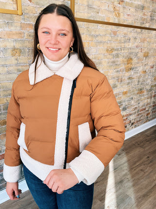 Sherpa Puff Jacket