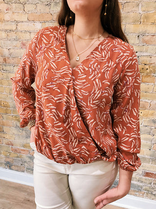 Amanda LS Crossover Top