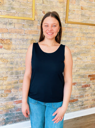 Reversible Tank Top - Navy