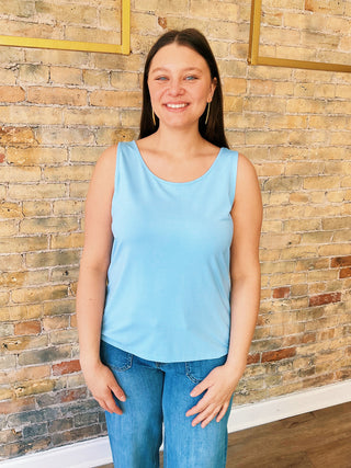 Reversible Tank Top - Light Blue