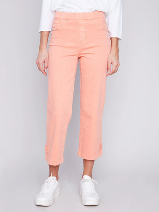 Elisa Crop Pull-On Pants