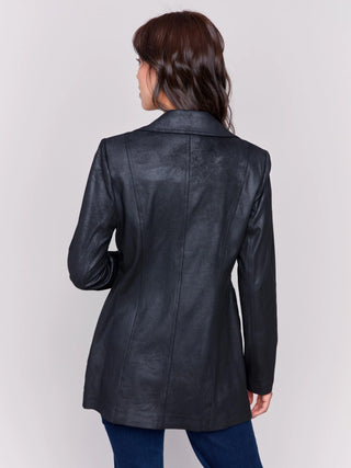 Penelope Faux Leather Jacket