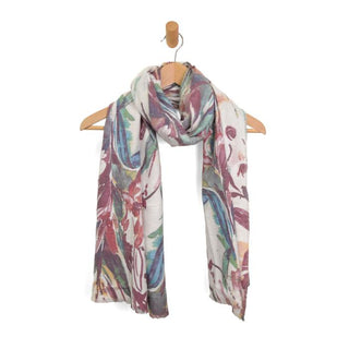 Lilies Floral Scarf