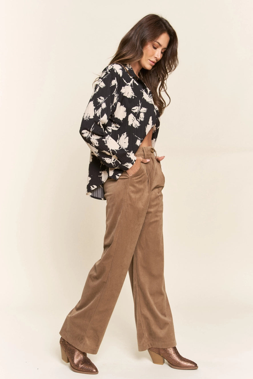 Rachel Button Up