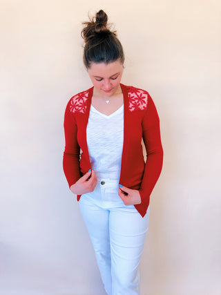 Kendra Lace Cardigan