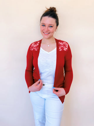 Kendra Lace Cardigan