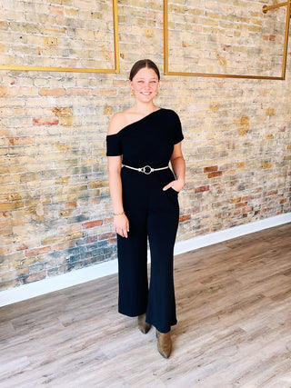 Veronica One Shoulder Jumpsuit
