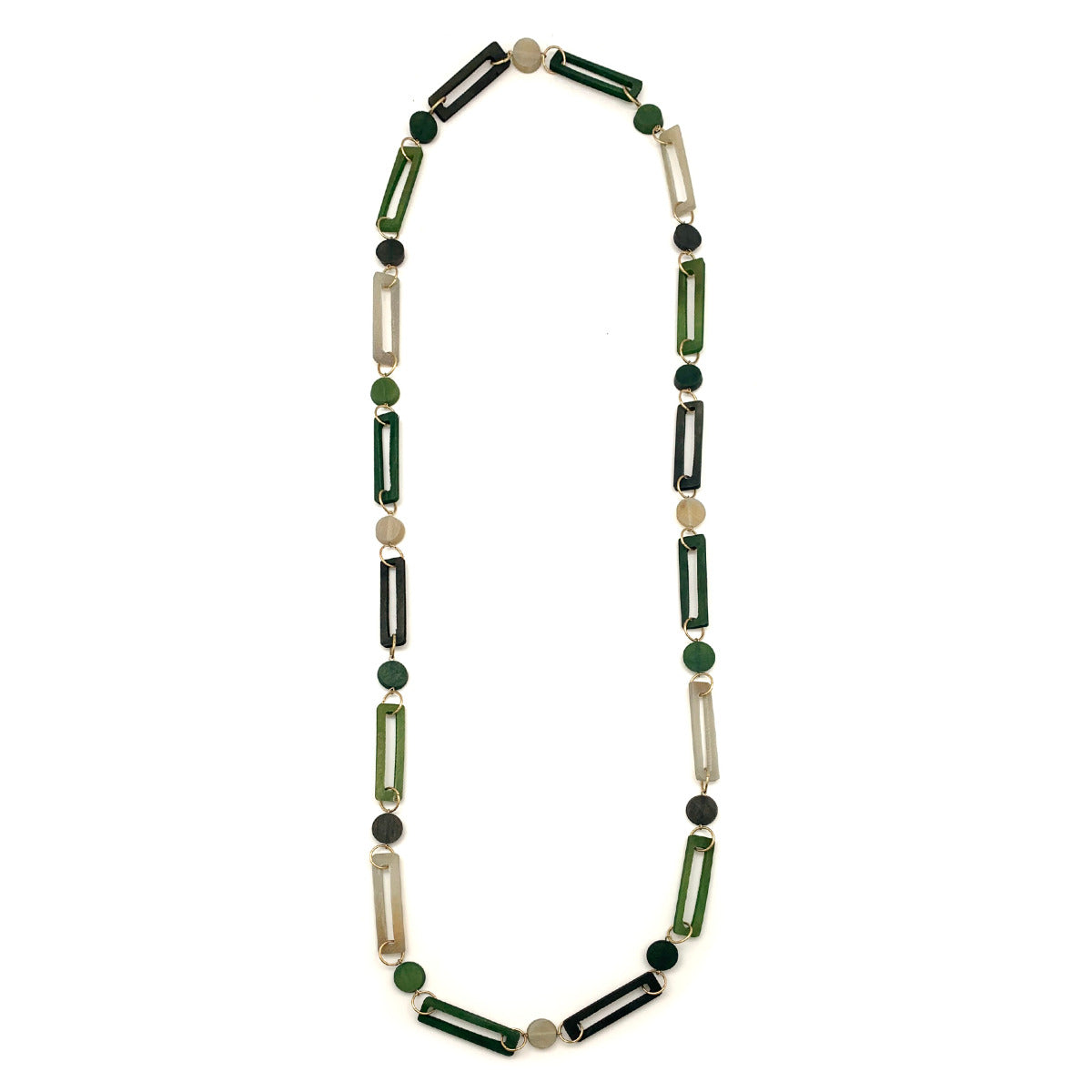 Misty Greens Necklace