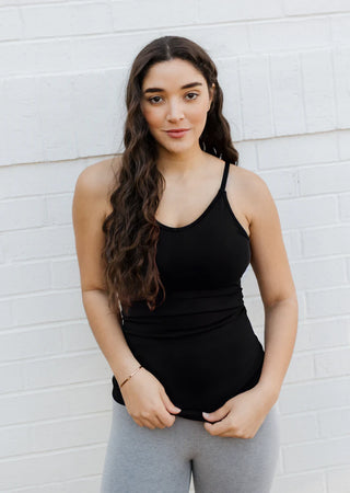 Built in Bra Cami - Reg & Curvy