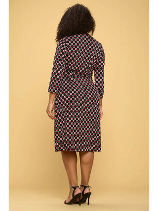 Curvy Wrap Dress Safira