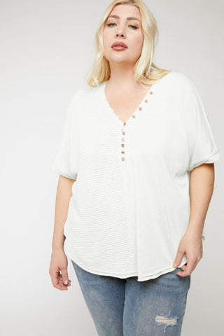 Textured SS Top