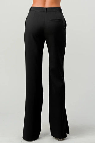 Split Hem Trousers