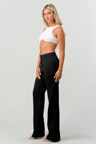 Split Hem Trousers