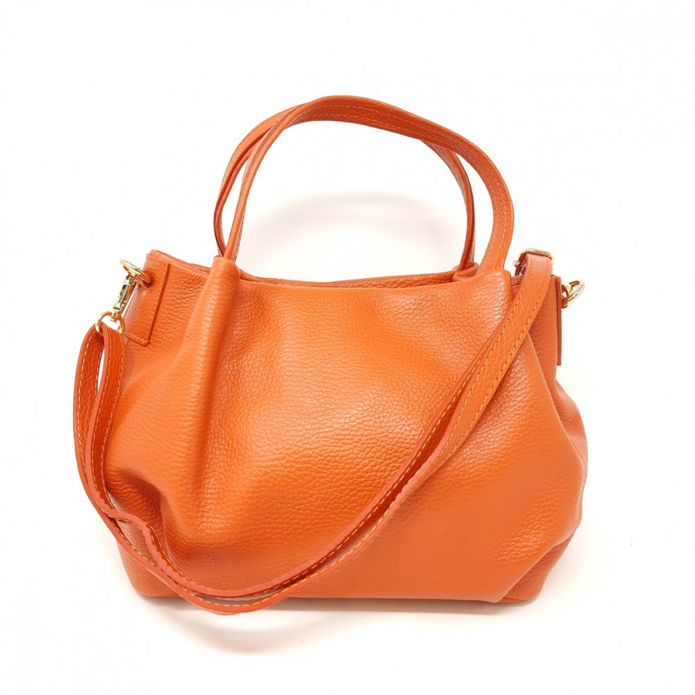 Leather M Handbag