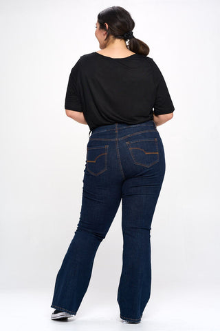 Curvy HR Bootcut Jeans