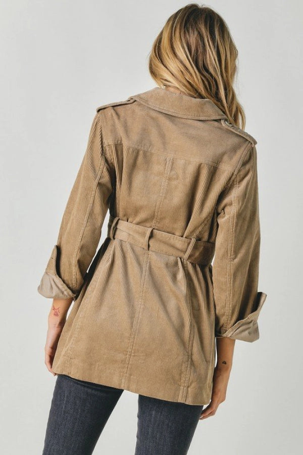 Corduroy Cargo Jacket