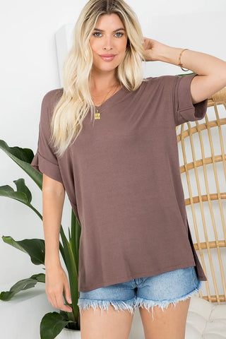 Curvy Short Sleeve Tee