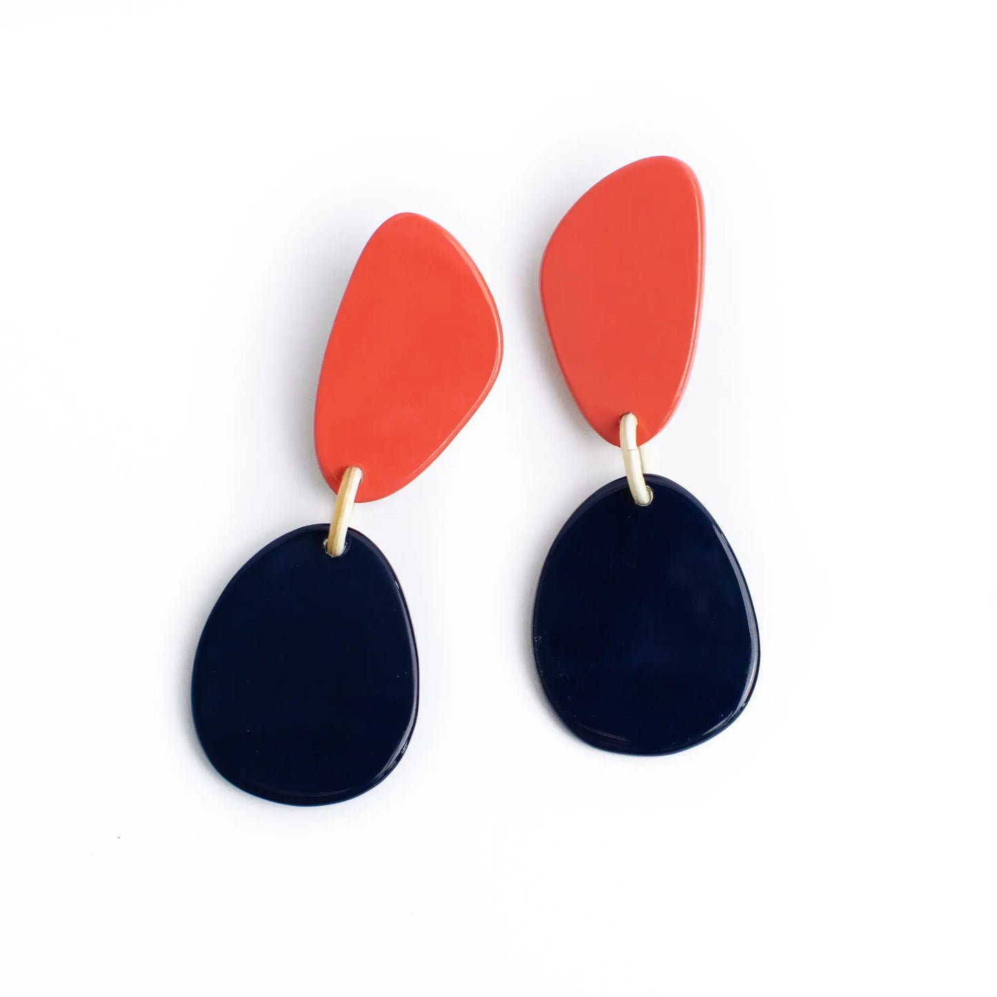 Buffalo Horn Teardrop Earrings