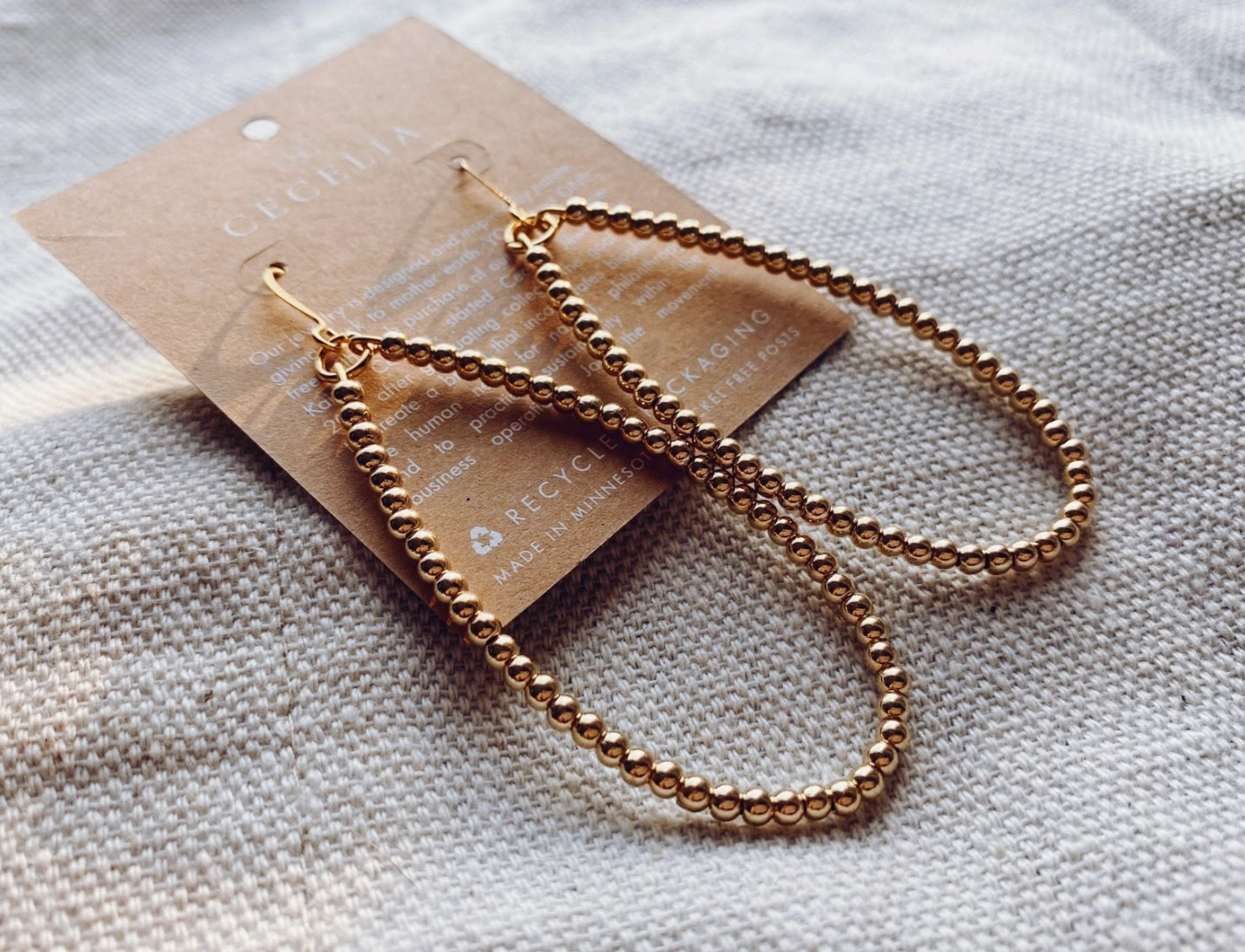 Hepburn Teardrop Earrings