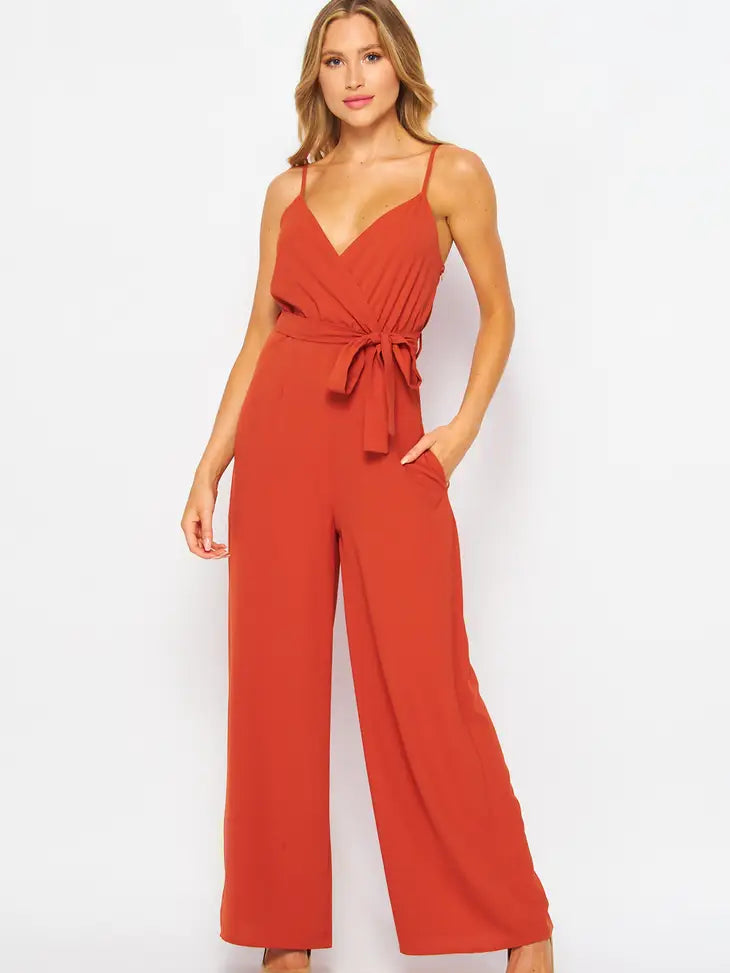 Side Pockets Jumpsuit