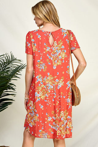 Summer Floral dress with pockets