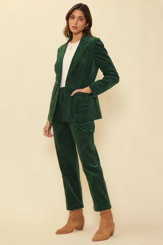 Selena Tailored Corduroy Blazer