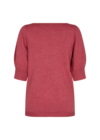 Melange Knit Top