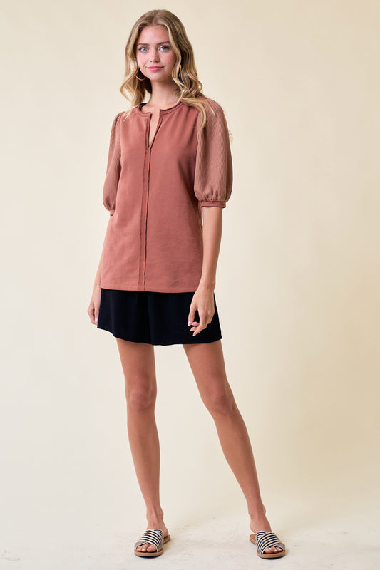 Clay Puff Top