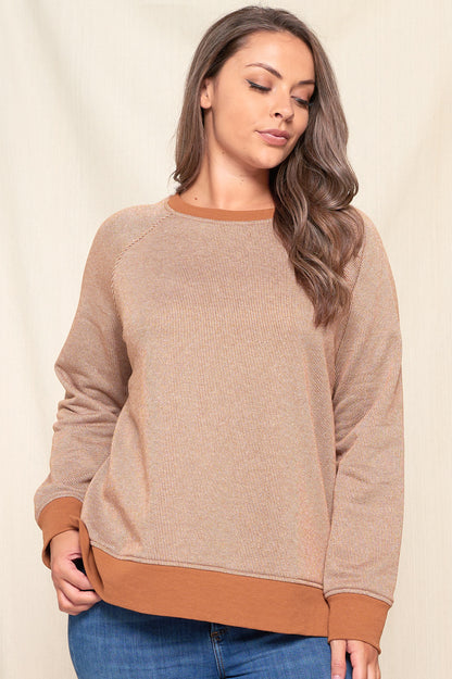 Piper Side Zipper Top - Curvy