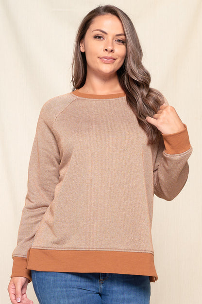Piper Side Zipper Top - Curvy