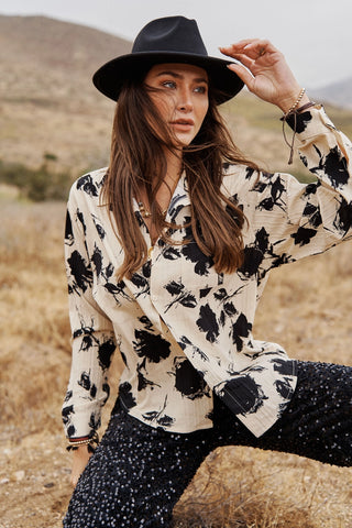 Rachel Button down