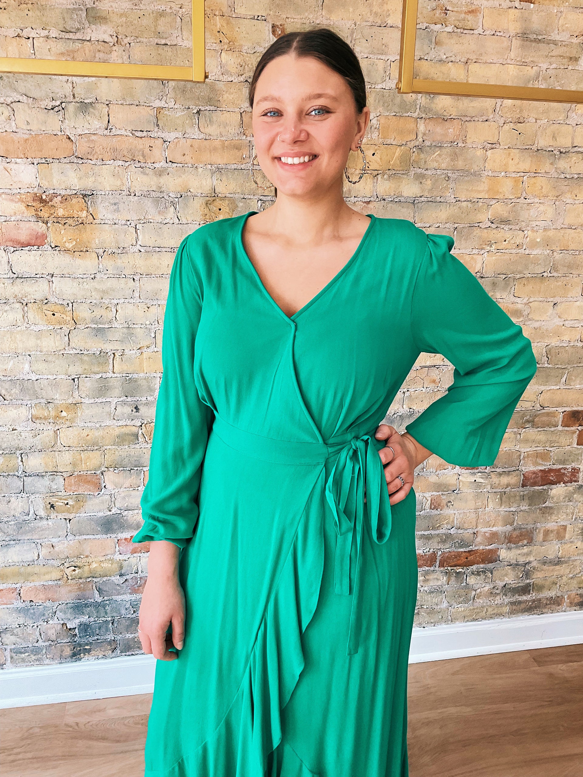 Adelina Maxi Wrap Dress www.shopbrightter.com Adelina Maxi Wrap Dress www.shopbrightter.com