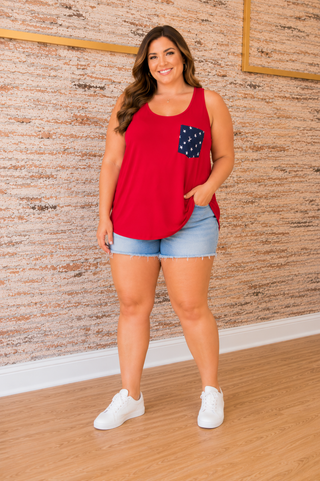 Liberty Bow Tank - Curvy