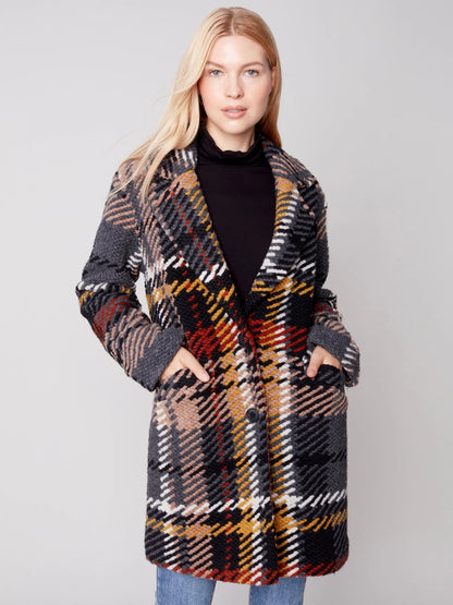 Cora Boucle Knit Coat