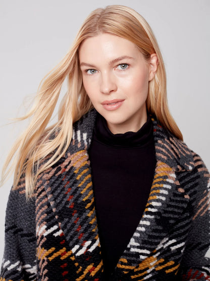 Cora Boucle Knit Coat