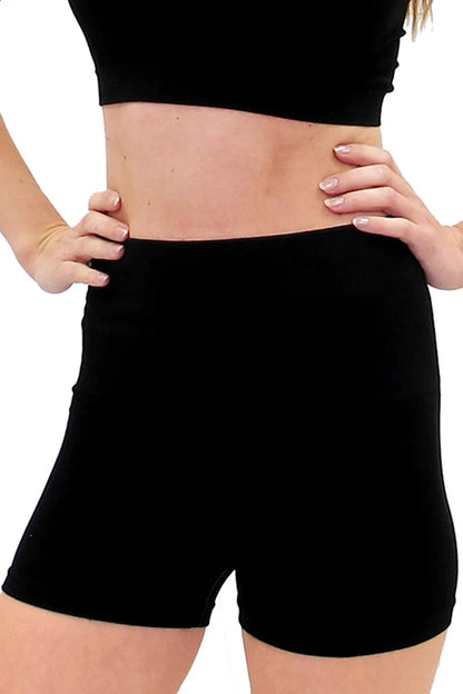 HW Tummy Control Bike Shorts - ONE SIZE