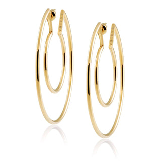 Faye Cutout Hoops