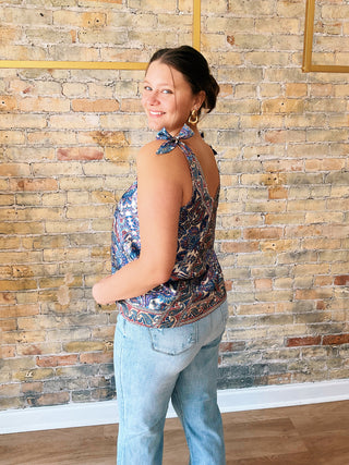 Abby Knot Shoulder Top II