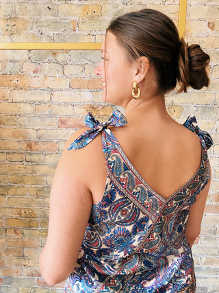 Abby Knot Shoulder Top II