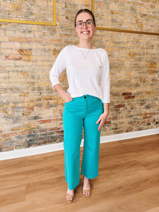 Talita Wide Leg Crop