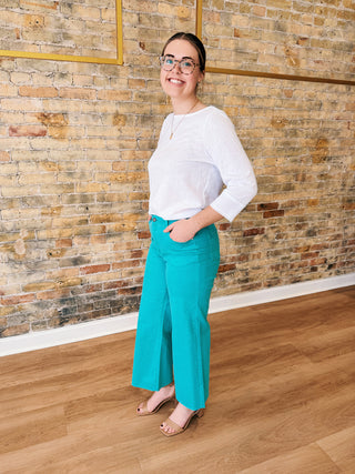 Talita Wide Leg Crop