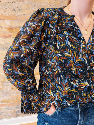 Iris Printed Blouse