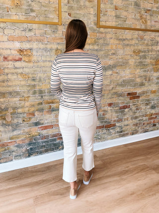 Kennedy Crop Straight