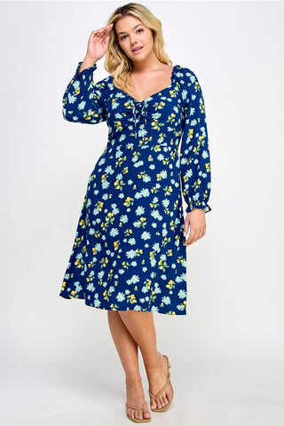 Leyla Midi Dress - Curvy