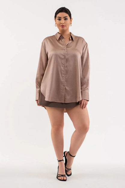 Curvy - Rose Top
