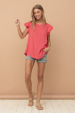Curvy Sabrina Top