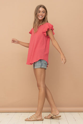 Curvy Sabrina Top